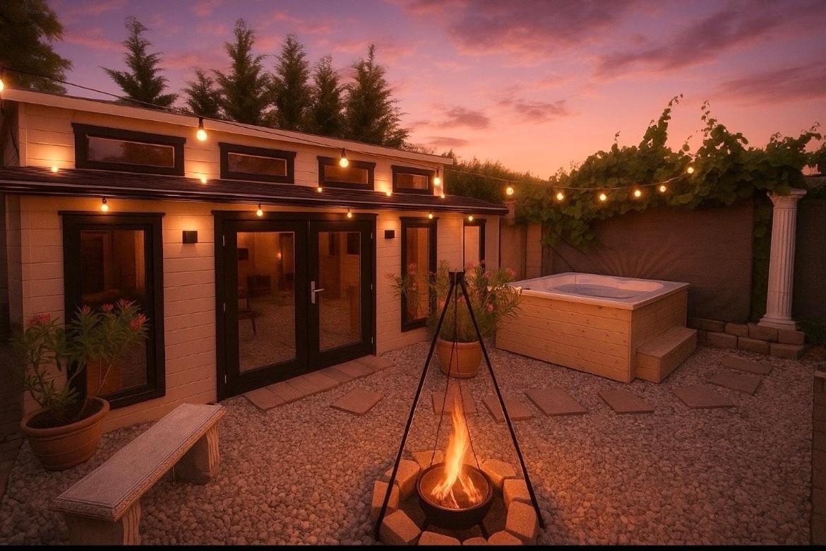 Wellness-Ferienwohnung mit Sauna, Massagen, beheizbarem Whirlpool & eigener Bierzapfanlage - B&B Pomssen