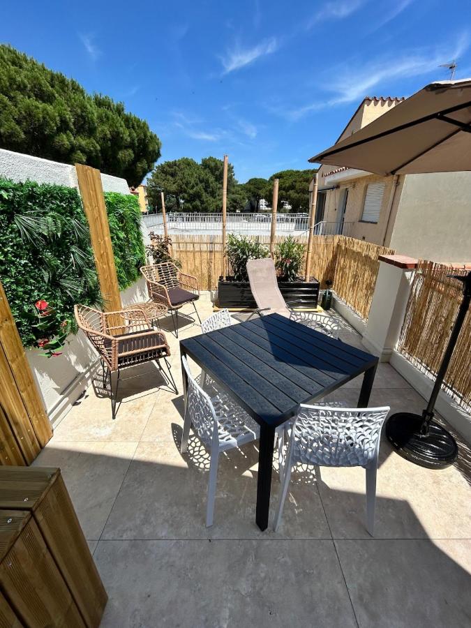 Le Crépuscule Terrace, beach - B&B Argeles