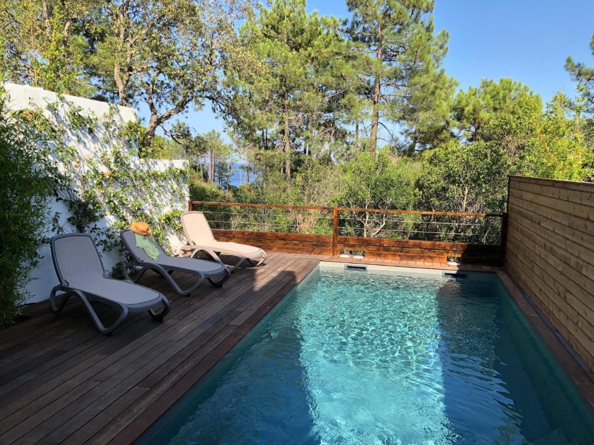 Les Jardins d'Eve, Solenzara, townhouse with private pool - B&B