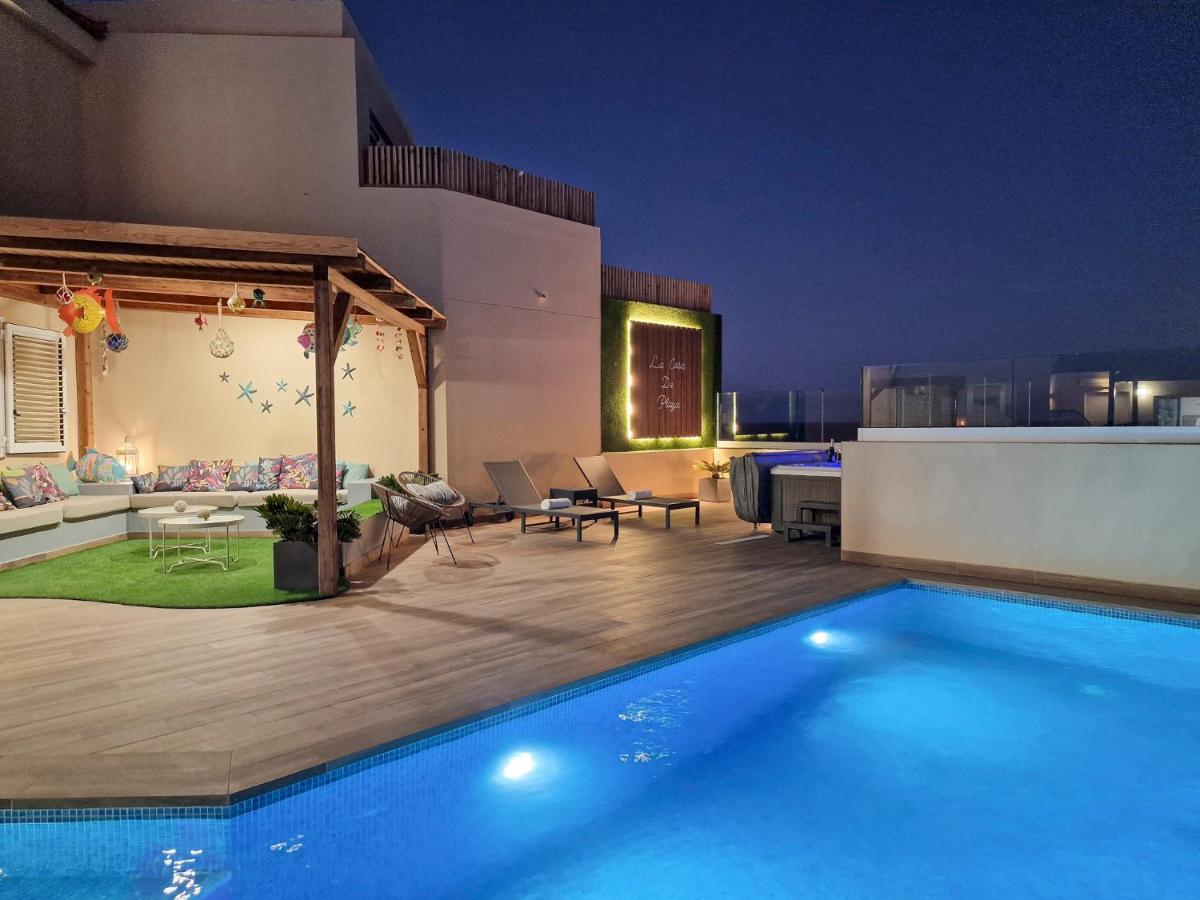 La Casa de Playa - piscina y jacuzzi a 50m del mar - B&B El Médano