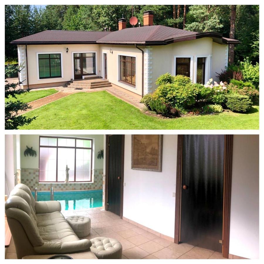 Guests house with amazing pool and sauna - Ferienwohnung Babīte