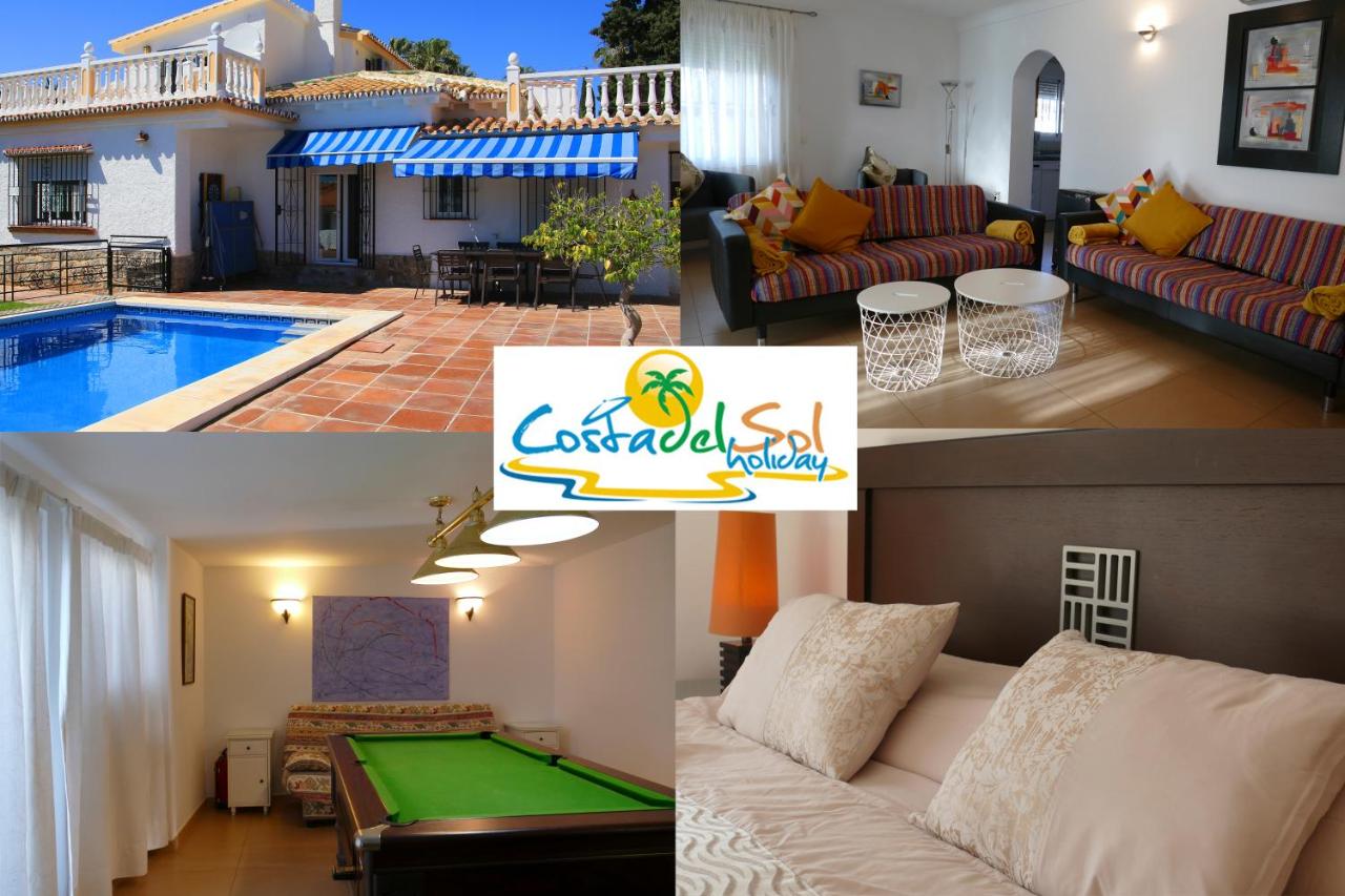 El Descanso - by Costadelsolholiday FAMILY VILLA BY MARINA heated private pool! - Bed and Breakfast Benalmádena
