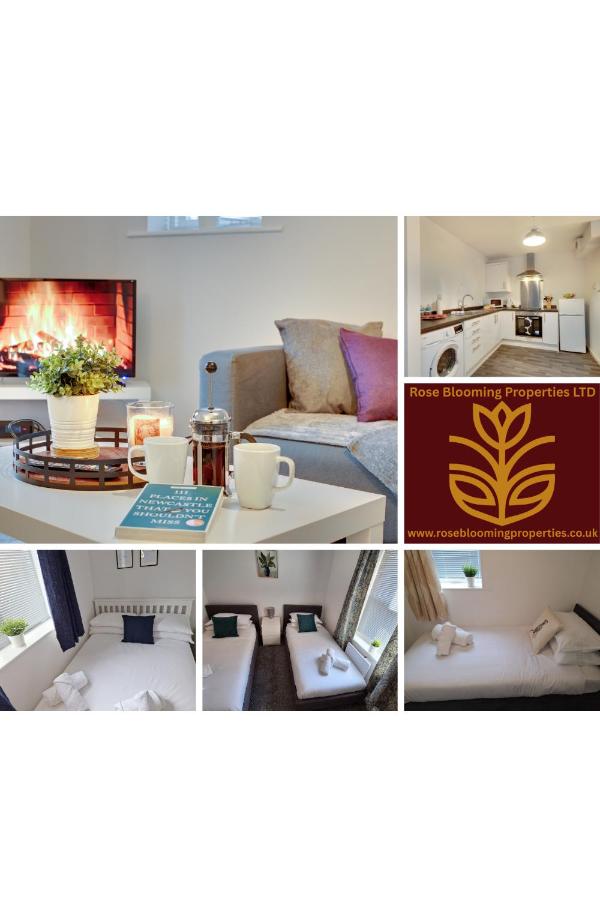 3 Bedroom City Centre apartment with Free Parking, Medieval Area - Bed and Breakfast Newcastle upon Tyne