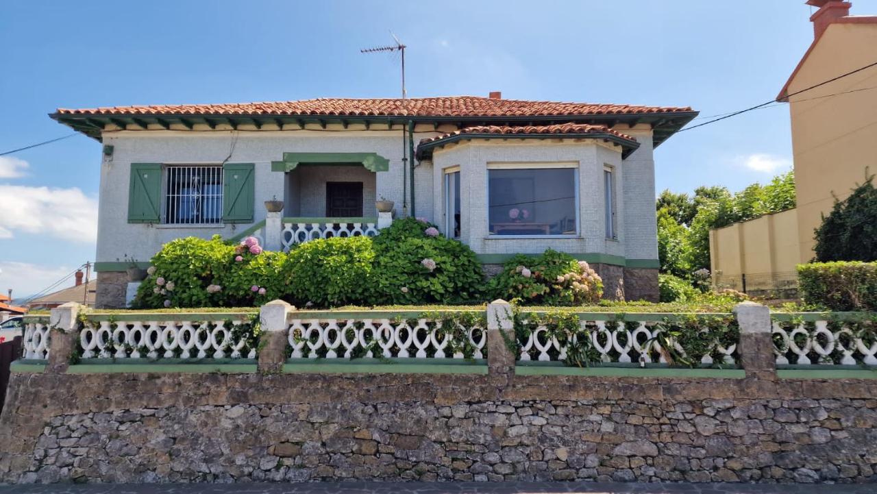 Chalet con jardín y vistas al mar - Ferienwohnung Suances