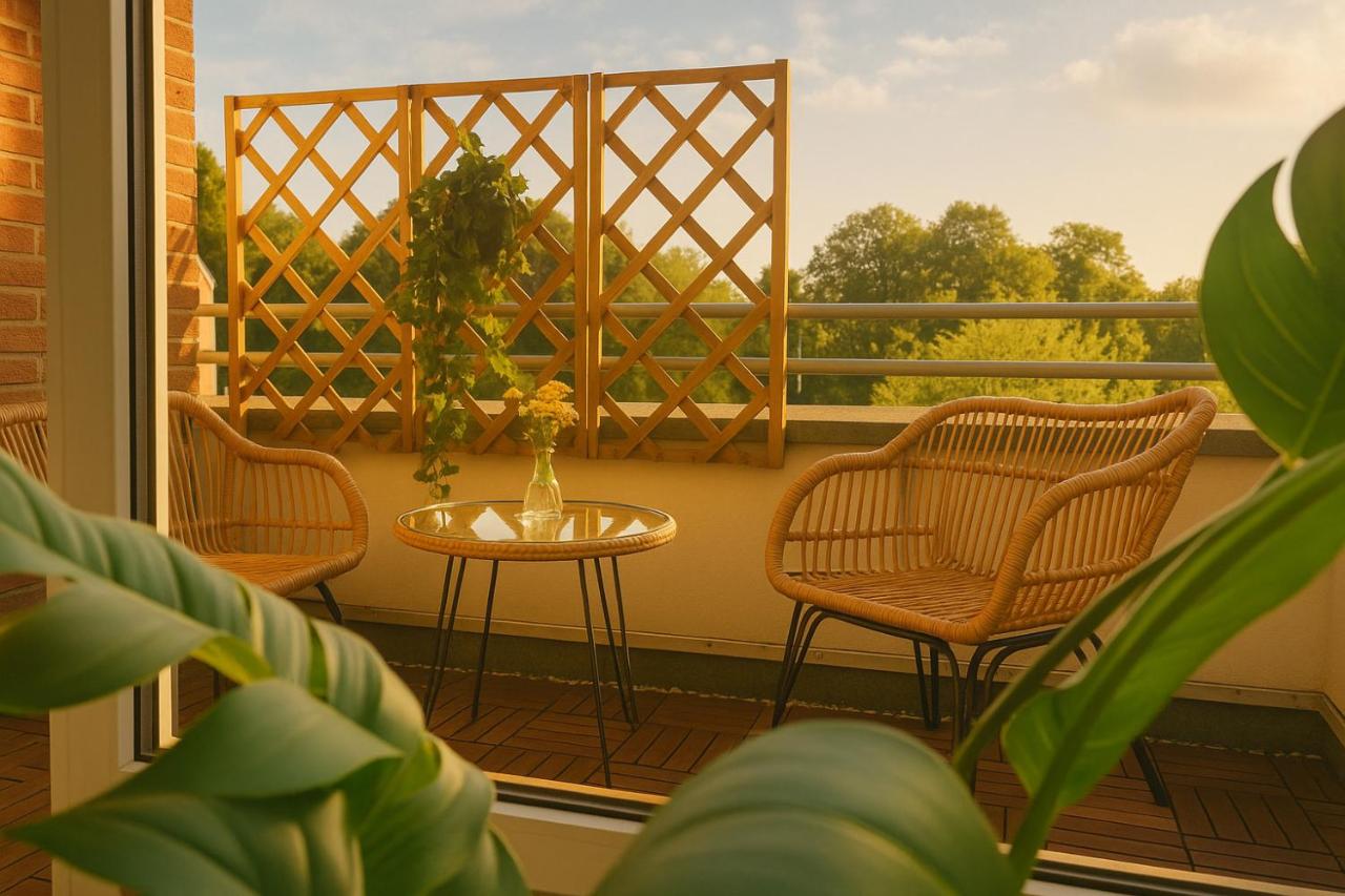 ZEN Apartment - 2SZ - 4 Betten - Küche - Terrasse - Bed and Breakfast Bremen