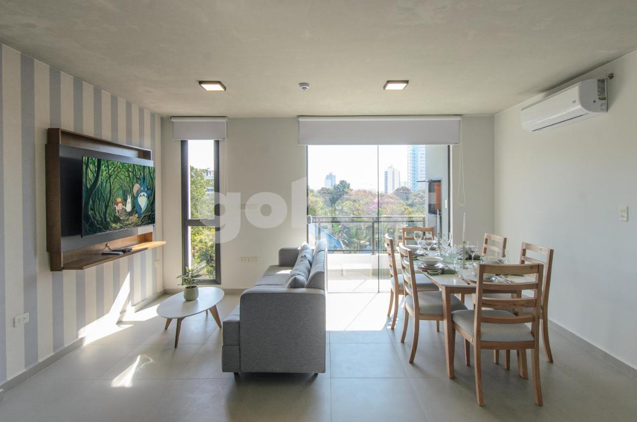 Chic 3 Br Apt Close To Shopping Mcal Lopez - Ferienwohnung Asunción