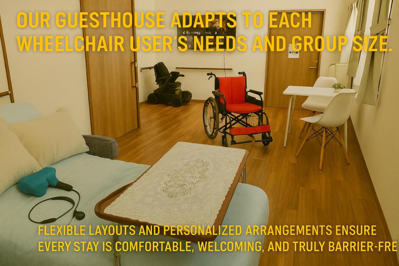 Barrier Free Guesthouse Support Included - Bed and Breakfast Osaka