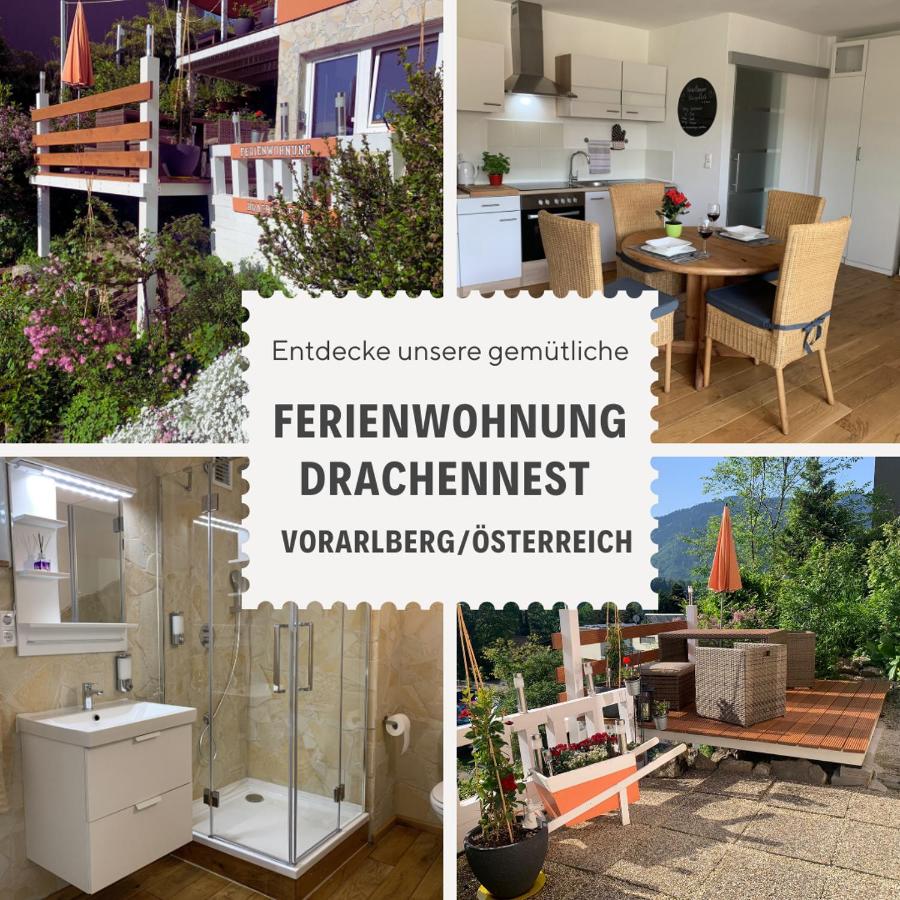 Ferienwohnung Drachennest mit Sonnenterrasse - Ferienwohnung Feldkirch