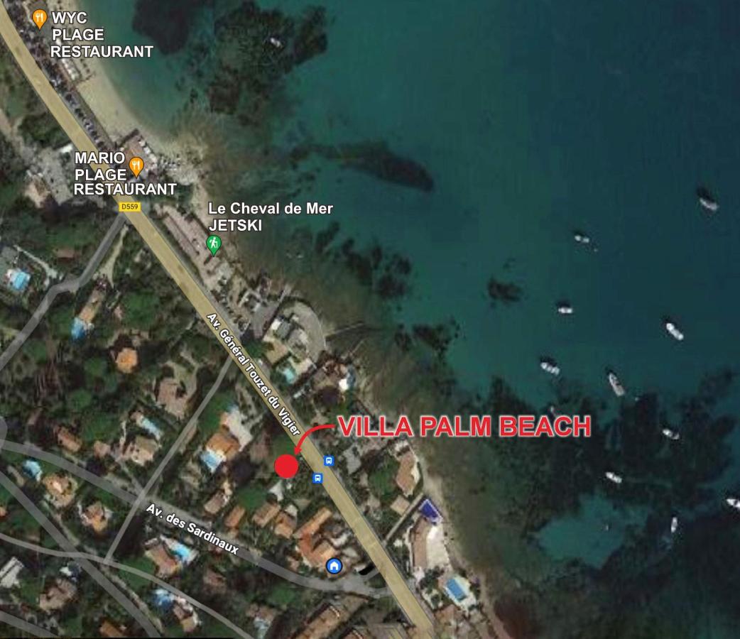 Villa 6 pers à 30m de la mer - Chambres d’hôtes Sainte-Maxime