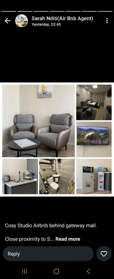 The Aries Studio Apartment - B&B Nairobi