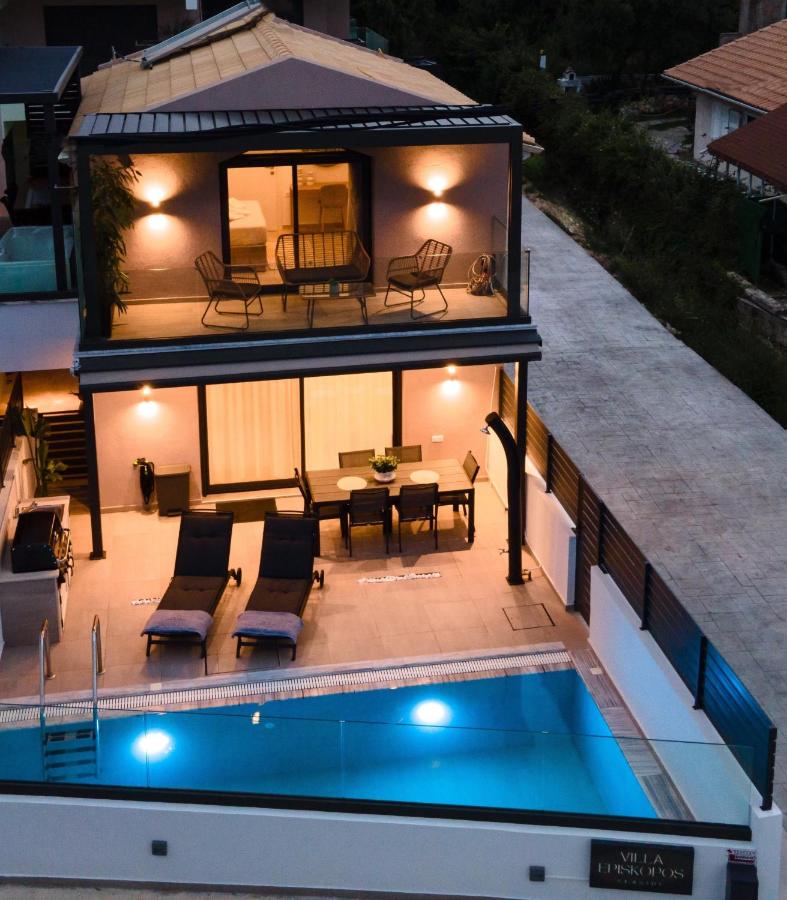 Villa Episkopos Seaside - Chambres d’hôtes Nikiána