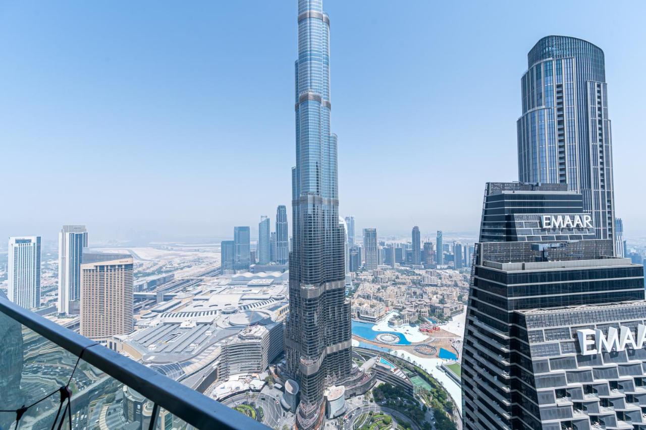 Luxury 4BR High Rise with Burj Khalifa and Fountain Views - Ferienwohnung Dubai