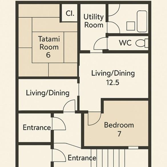 SecondHouse Green - B&B Otaru