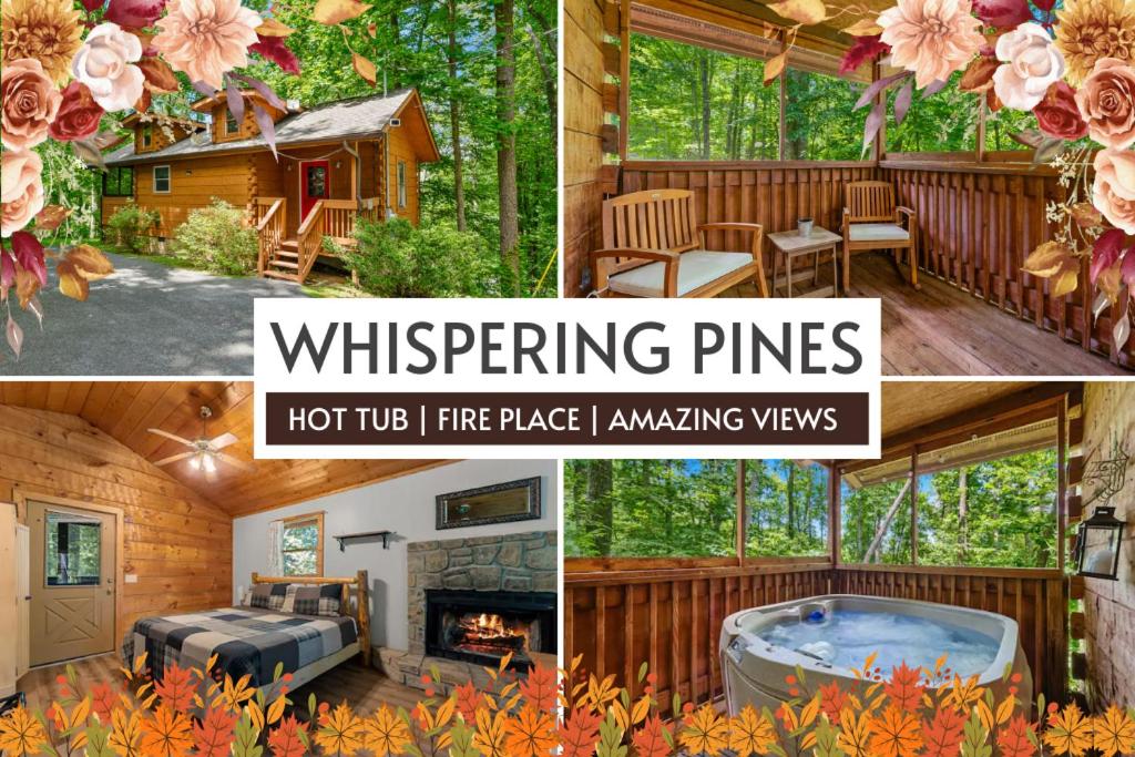 Rustic Cabin, WiFi, Hot Tub, Fireplace, Views! - B&B