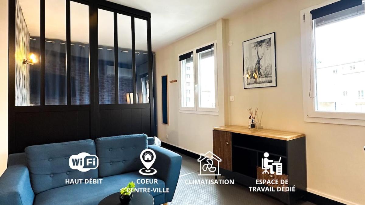 Appartement Spacieux T1bis - Centre-ville - B&B Agen