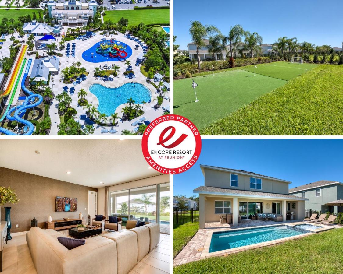Chic Home With Mini Soccer Field, Golf Near Disney With Waterpark & Resort Access At Encore Resort - 7715Ff - Chambres d’hôtes Kissimmee