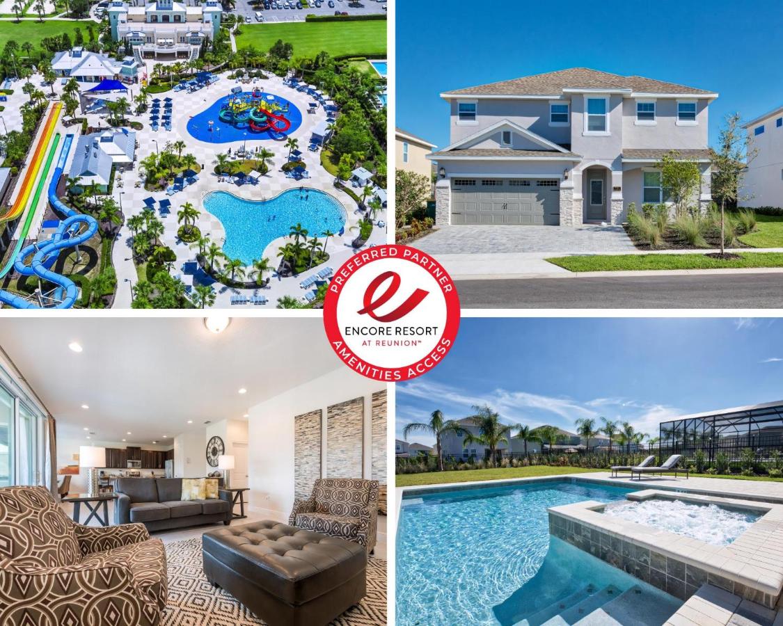 Outstanding Home With Private Pool Near Disney With Waterpark & Resort Access At Encore Resort - 7731Ff - B&B Kissimmee