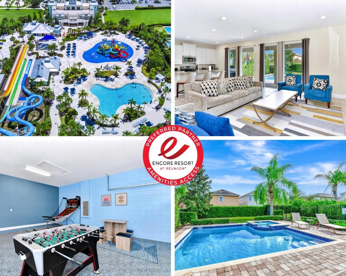 Glorious Home Near Disney With Private Pool, Game Room And Waterpark & Resort Access At Encore Resorts Reunion - 660La - Chambres d’hôtes Kissimmee