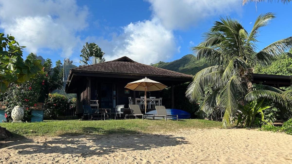 Bungalow Plage Gauguin-Moorea Dolphin Lodge - Ferienwohnung Haapiti