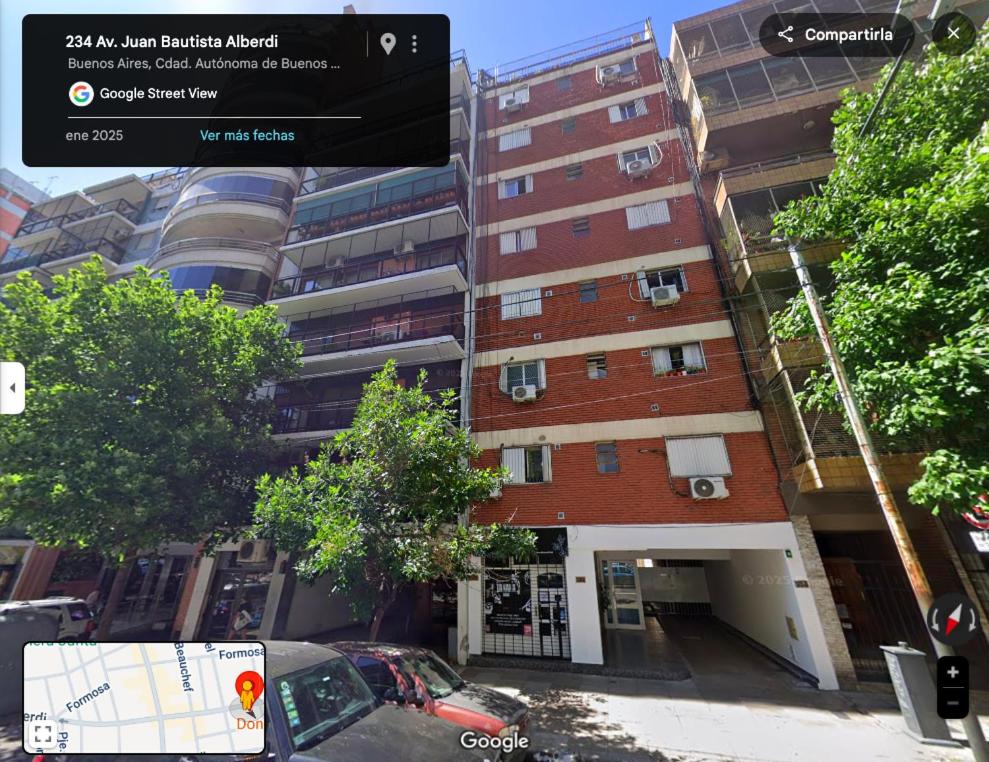 Private Studio with Kitchen, Bathroom, Washer and Dryer, Quiet and Central in Caballito - Ferienwohnung Buenos Aires