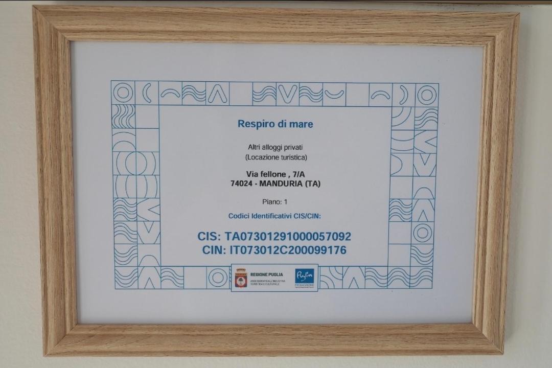 Respiro di Mare - Ferienwohnung San Pietro in Bevagna