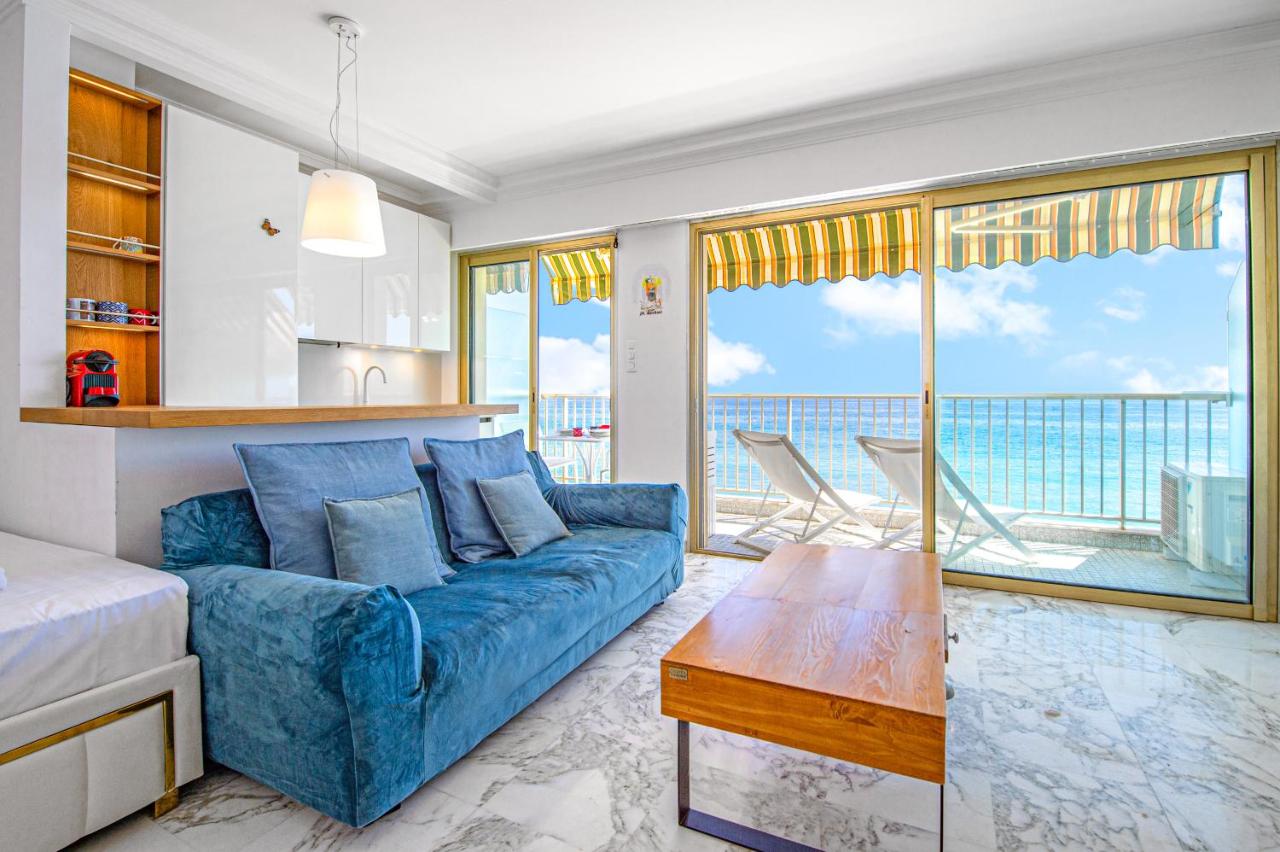 Charmant studio vue mer et plein centre à Menton - B&B Mentone