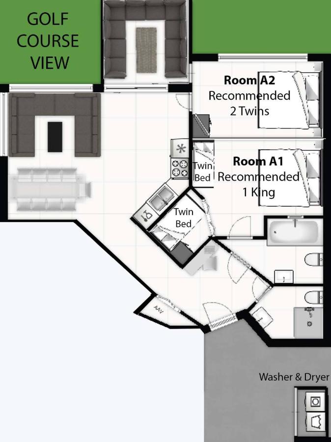 5 Room at PgaVillageResort by AmericanVacationliving - Bed and Breakfast Port Saint Lucie