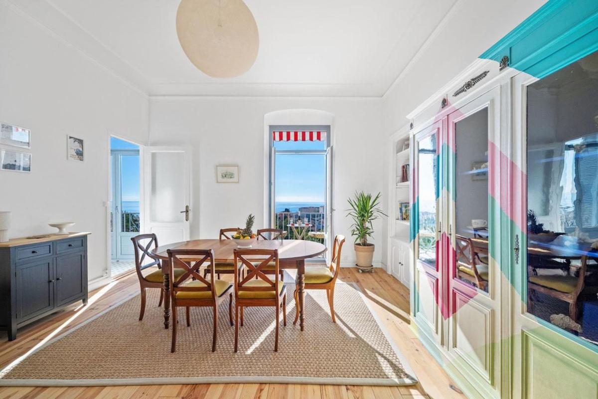 Le Riviera Palace - Vue sur la Mer - Parking privé - B&B Menton