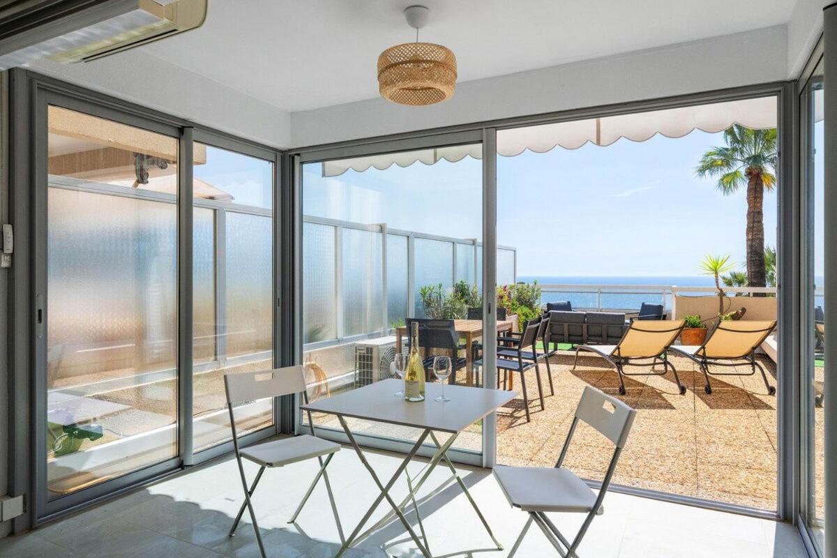 Lhorizon - Vue Mer - Terrasse - Parking - Wifi - Ferienwohnung Menton