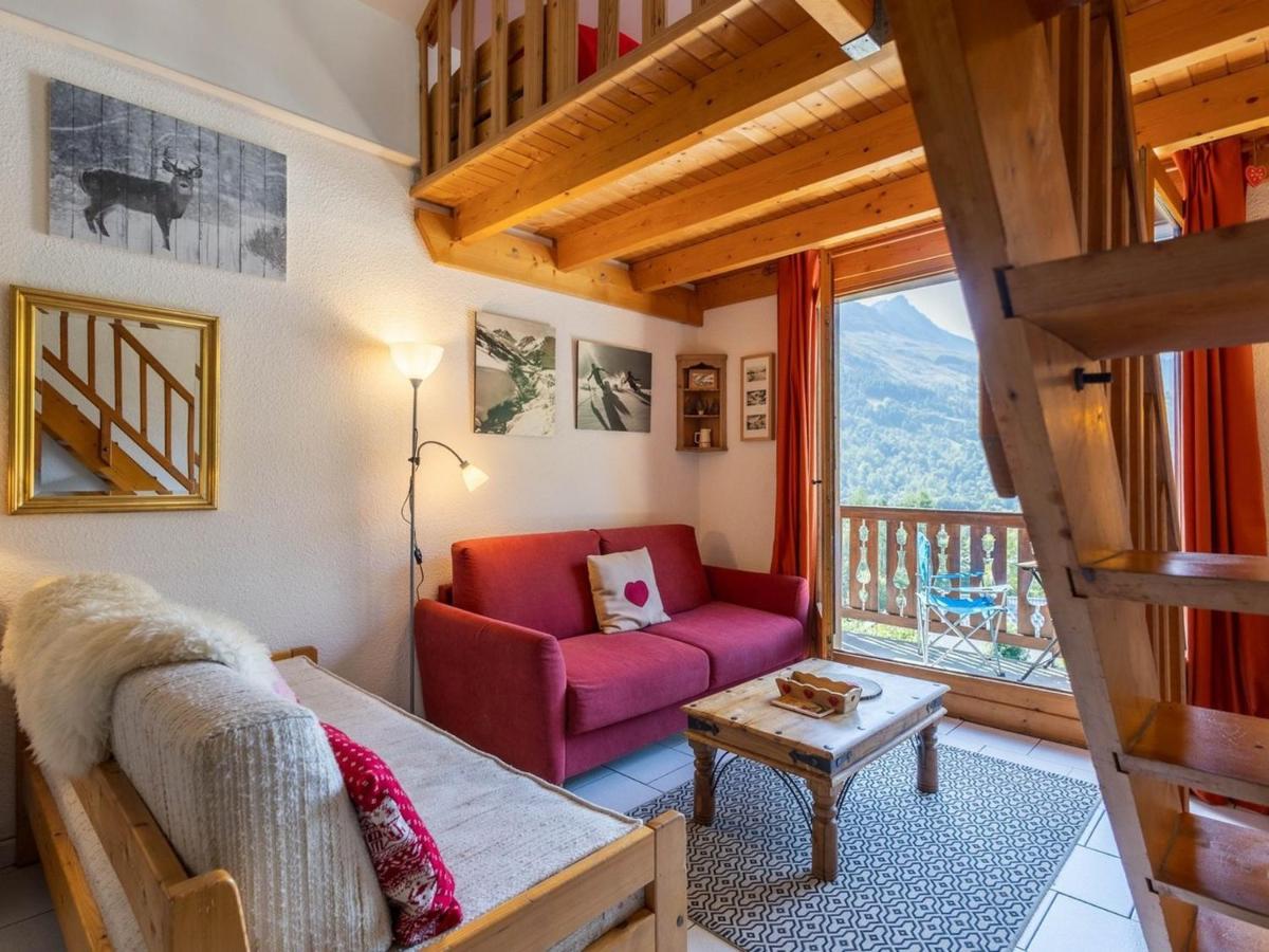 Studio mezzanine 6 pers. Sud avec balcon - FR-1-263-140 - B&B Valloire
