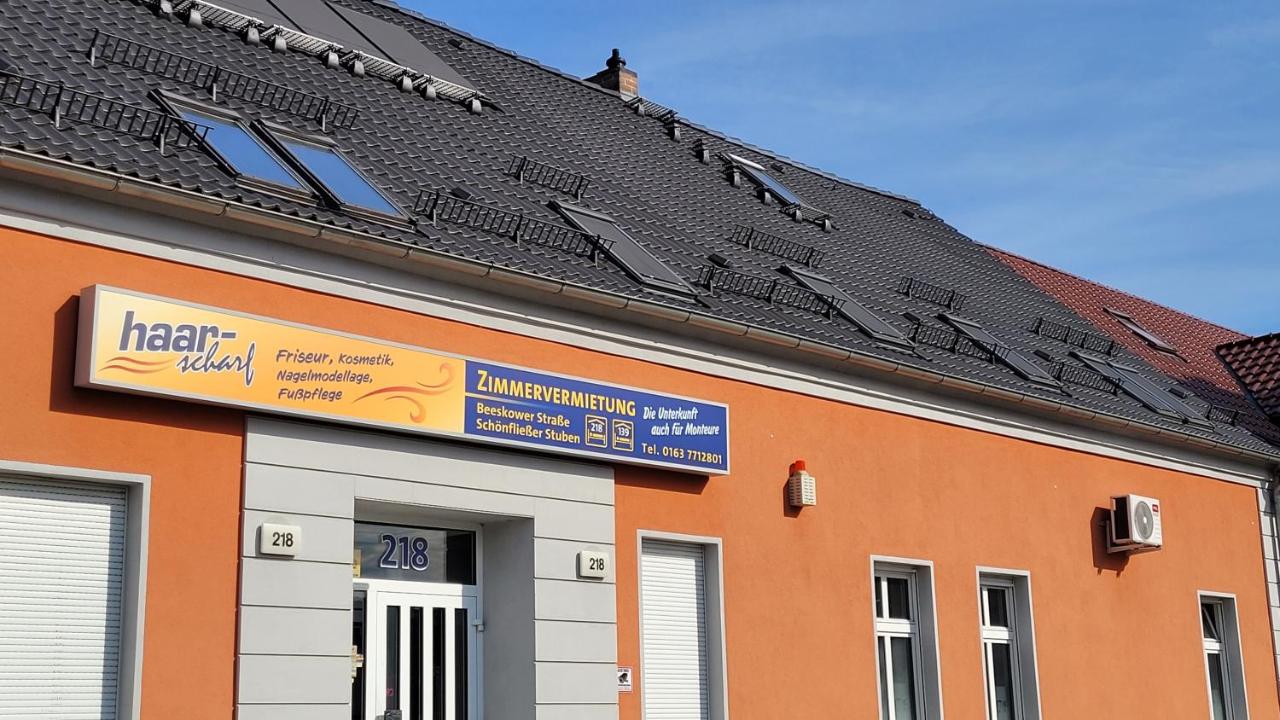 Zimmervermietung Schönfließer Stuben auch für Monteure - B&B