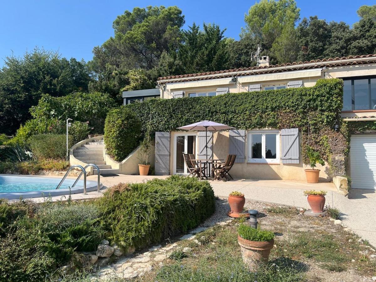 Studio moderne avec vue dégagée - Ferienwohnung Villelaure