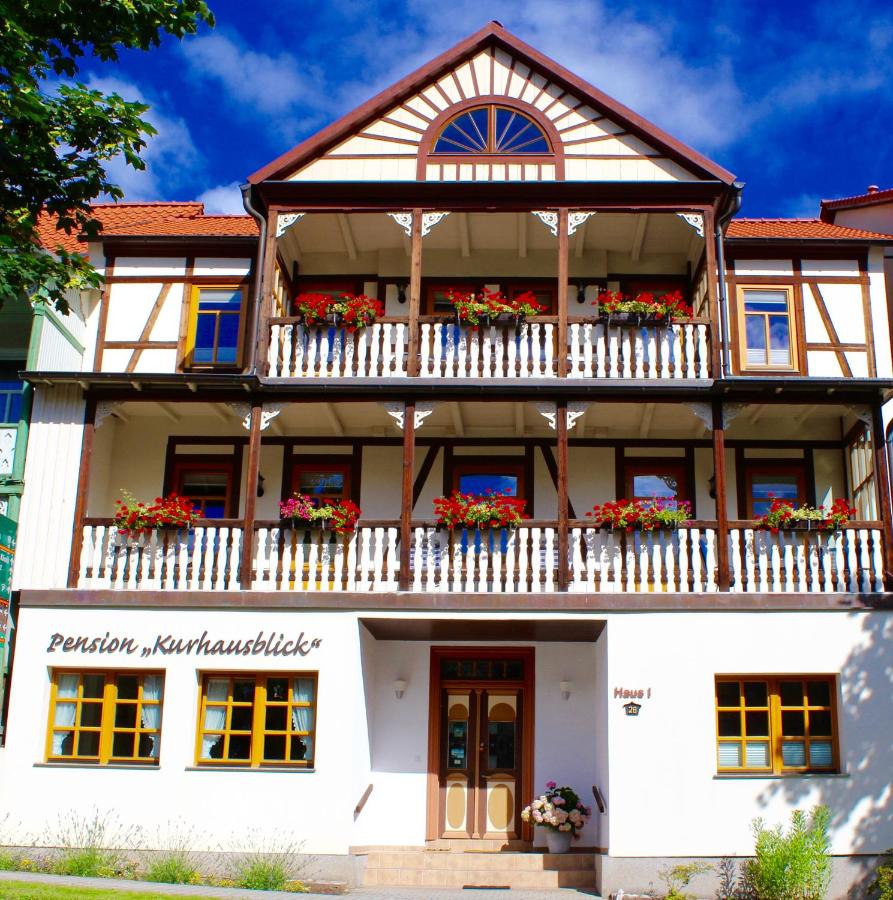 B&B Bad Suderode - Pension Kurhausblick - Bed and Breakfast Bad Suderode