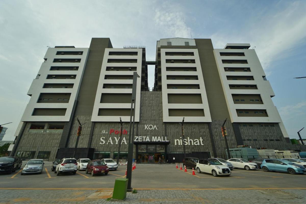 Luxury 1BR Designer Condo at Zeta Mall Islamabad Balcony, Parking & Steps from Giga Mall - B&B Islamabad