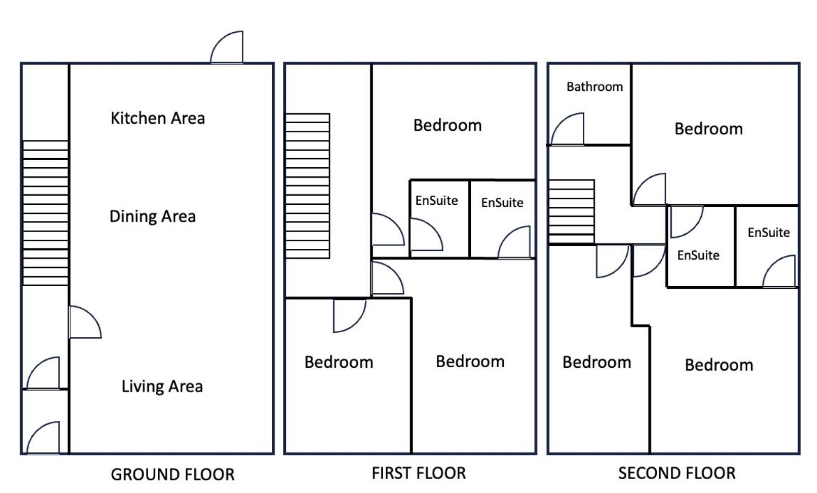 Conwy High Street Next To Marina - B&B Conwy