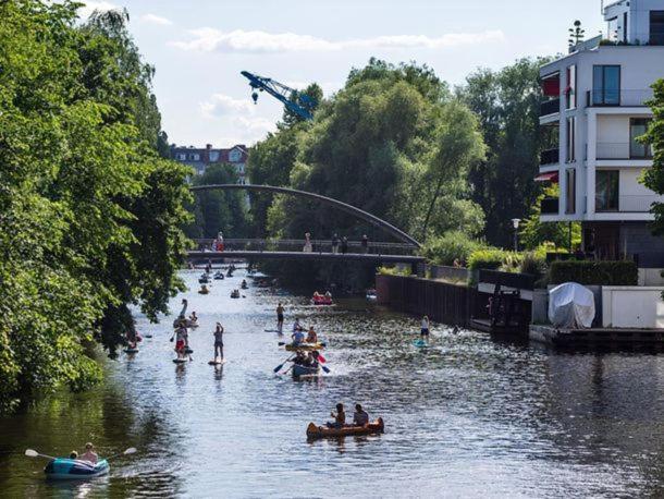 Die Alsterperle Winterhude, Eppendorfer Flair Appartement - B&B Amburgo