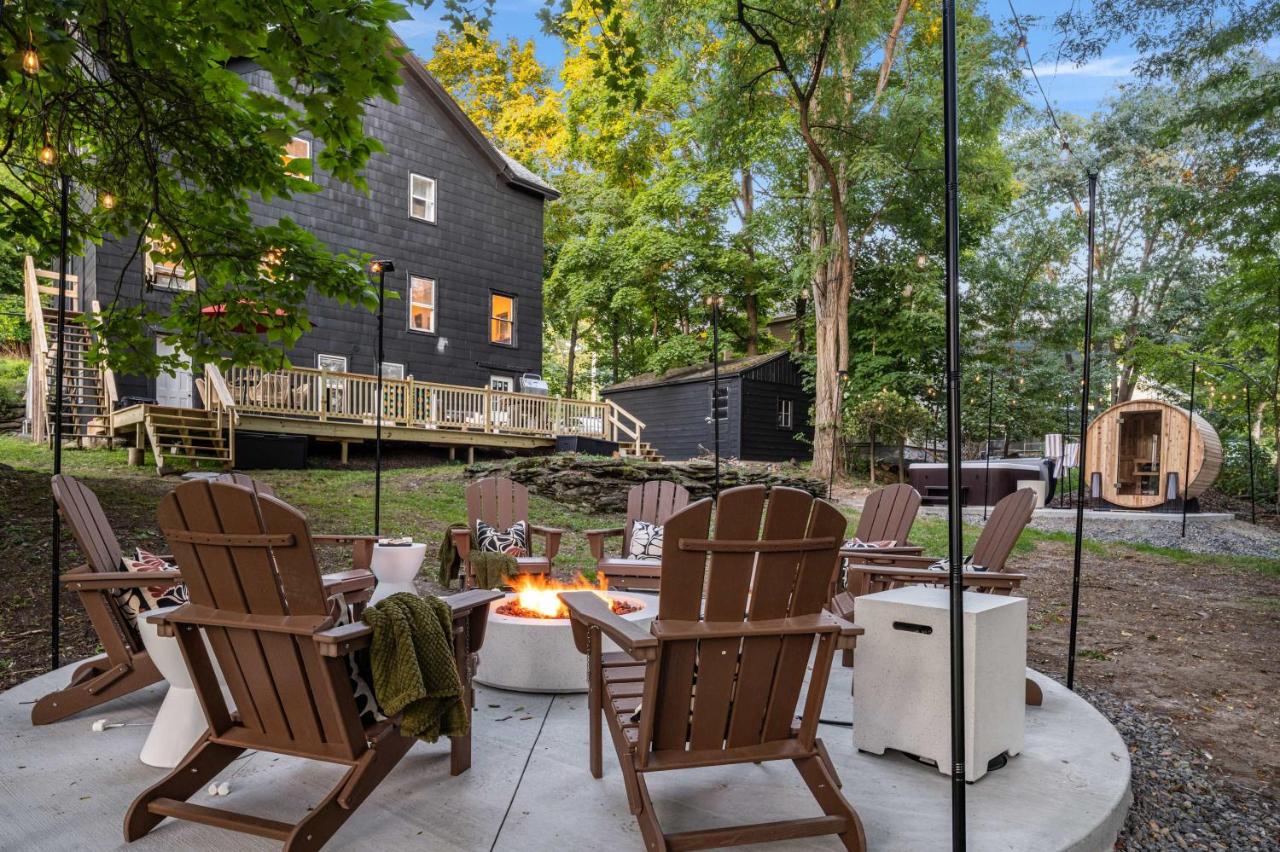Hudson Valley Hot Tub Sauna Fire Pit Games - Ferienwohnung Hudson