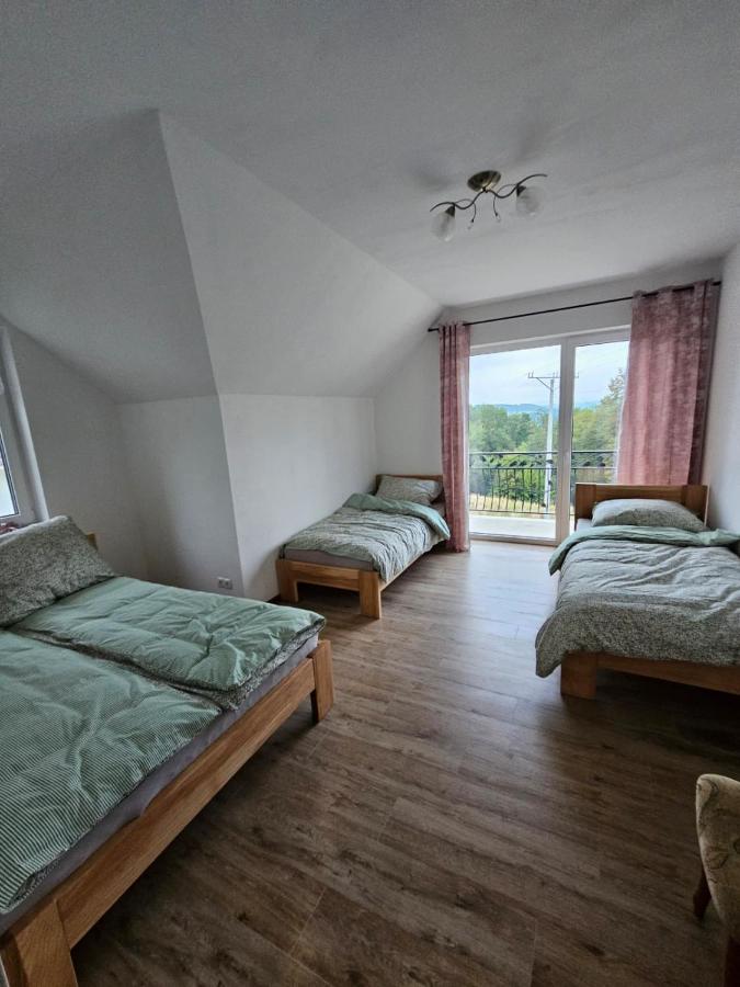 Doppel-/Zweibettzimmer mit Bergblick