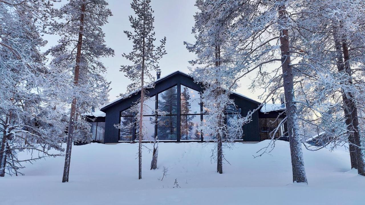 Villa Arctic Trail B - Lapland Escape with Outdoor Hot Tub & Ylläs Ski Passes - Ferienwohnung Äkäslompolo