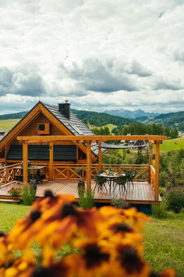 Houten Vakantiewoning "ReisnaarPolen" royaal ontbijt, sauna en Hottub