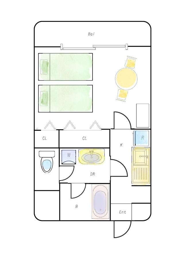 vetta kumamoto suizenji 403 - B&B Kumamoto
