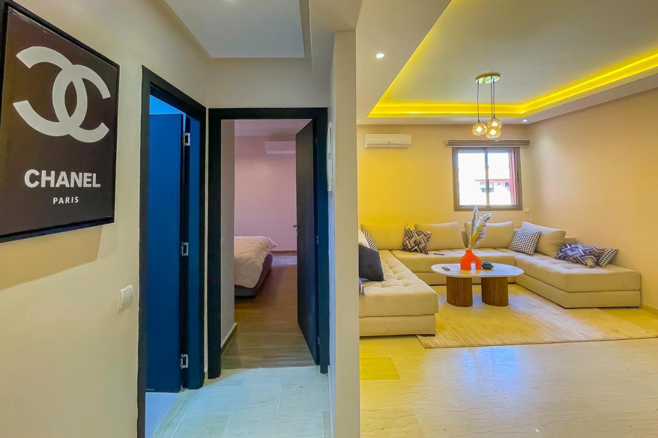 2 bedrooms appartement les palmiers de targa - B&B Marrakech