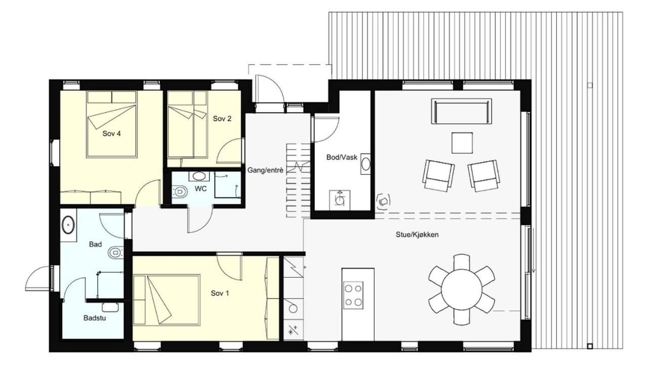 Robelia - Sauna, Hot tub - Norefjell ski center - B&B Noresund