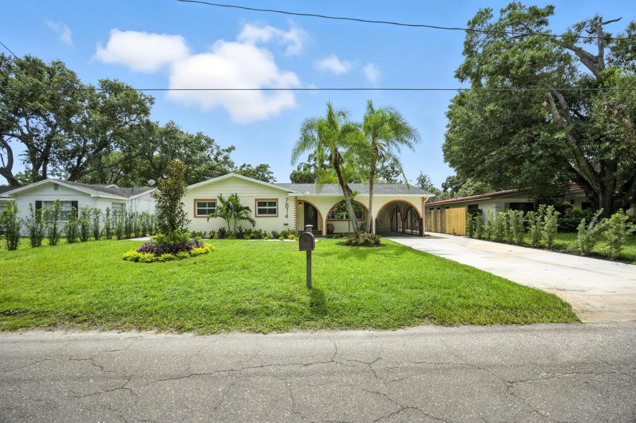 Luxury Oasis Retreat Pickleball Pool Spa Billiard Gaming - B&B Tampa