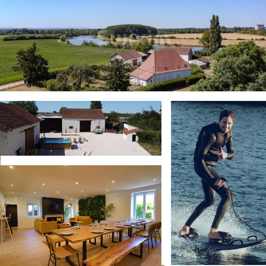 Domaine de Champenatre Maison en bord de saone - B&B Pagny-le-Château