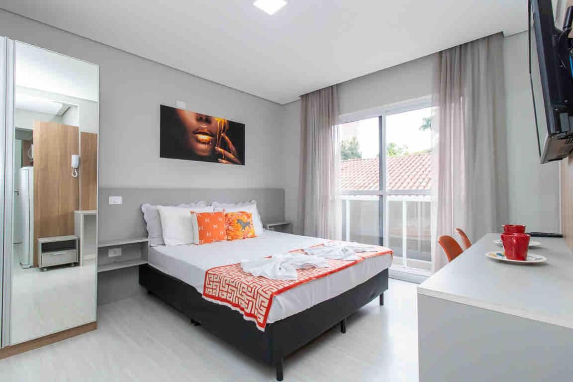 Studio lindamente decorado! Ideal para casal! 2 - B&B Curitiba