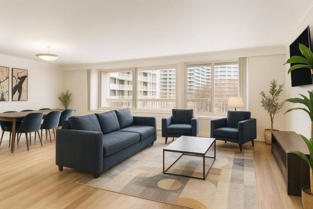 Modern Comfort Minutes from DC 2BR with Parking and Gym - B&B Arlington