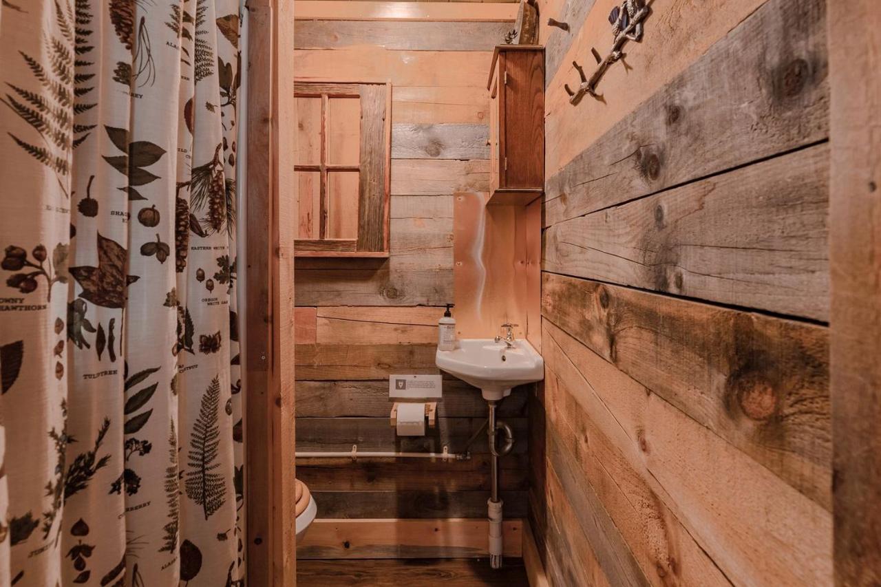 Cozy Log Cabin with an Indoor Fireplace Located on 70 Forested Acres in Leicester, Vermont - Chambres d'hôtes Leicester