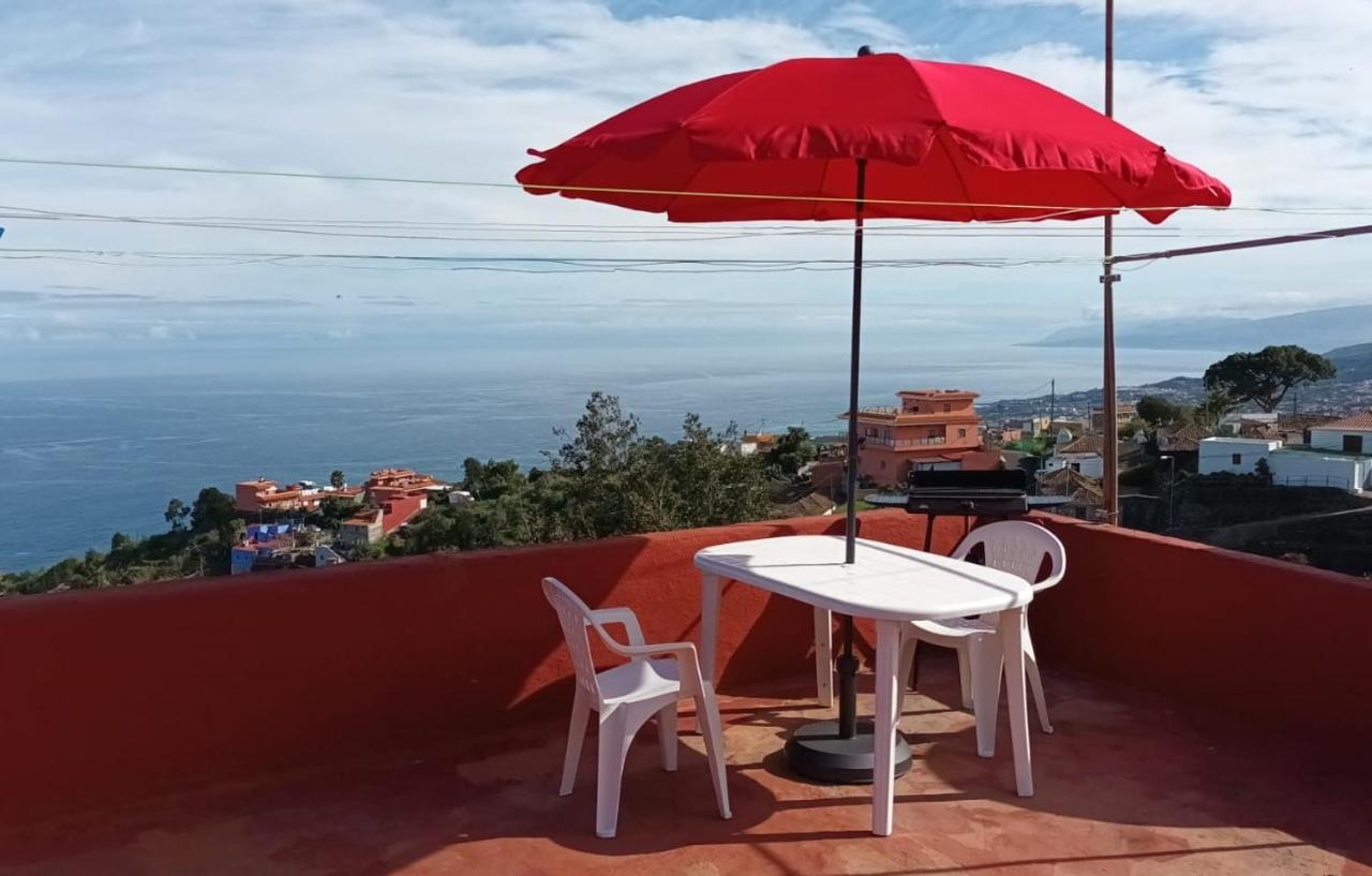 Ferienwohnung echt kanarisch mit Meer und Teide Blick La Vega Teneriffa Nord - Bed and Breakfast Icod de los Vinos