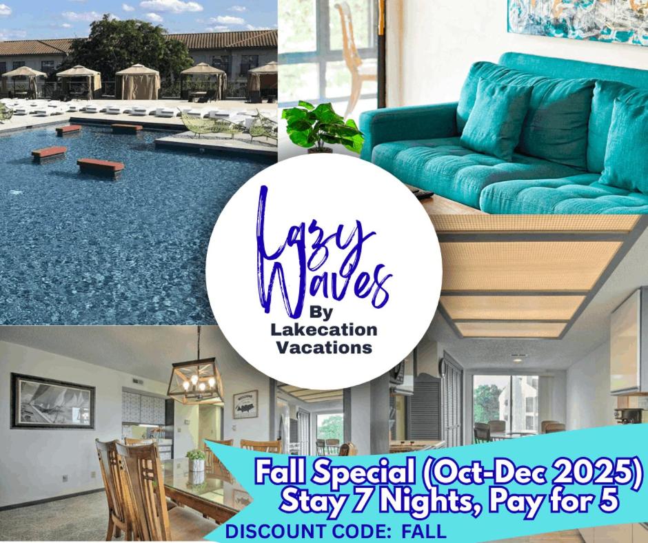 Lazy Waves-private 2 Bd2ba Wpool Access-sleeps 6 - B&B Four Seasons
